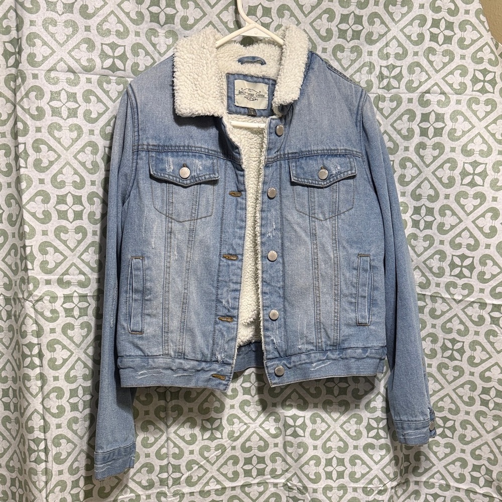Classic Denim Sherpa Jacket